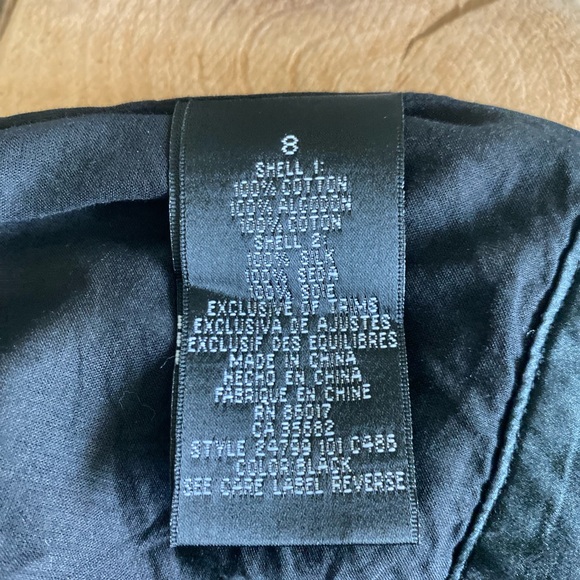 Bebe silk cotton miniskirt, size 8 - Picture 8 of 10